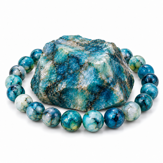 Blue Dragon Veins Agate